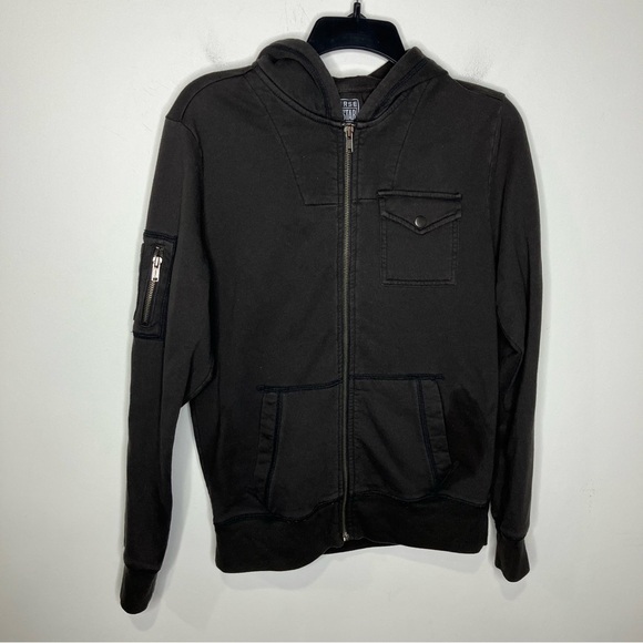 Converse Other - Converse one star black full zip jacket size small skateboard punk casual gothic